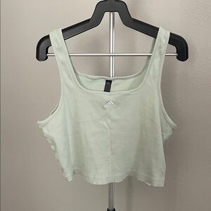 Adidas Women's Light Green Tank Top